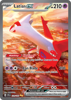 Latias ex - Surging Sparks - #239 - Pokemon TCG card