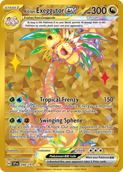 Alolan Exeggutor ex #248 Alolan Exeggutor ex - Surging Sparks - #248 - Pokemon TCG card