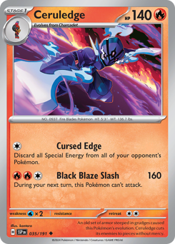 Ceruledge #35 Ceruledge - Surging Sparks - #35 - Pokemon TCG card