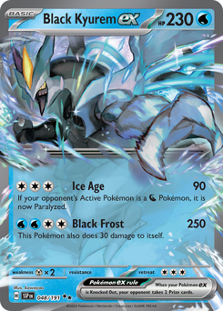 Black Kyurem ex #48 Black Kyurem ex - Surging Sparks - #48 - Pokemon TCG card