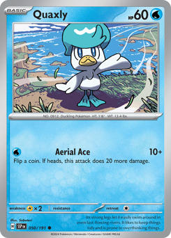 Quaxly #50 Quaxly - Surging Sparks - #50 - Pokemon TCG card
