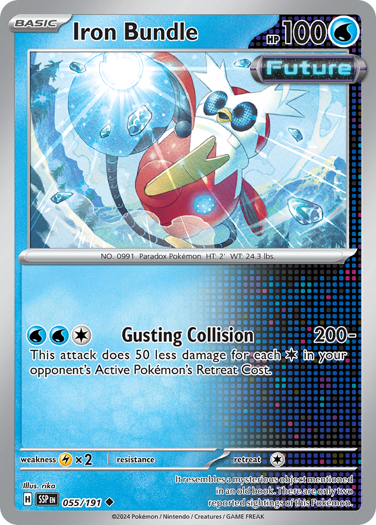 Iron Bundle - Surging Sparks - #55 - Pokemon TCG card