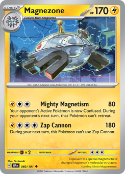 Magnezone #60 Magnezone - Surging Sparks - #60 - Pokemon TCG card