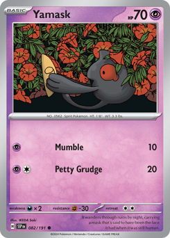 Yamask - Surging Sparks - #82 - Pokemon TCG card