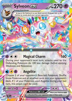Sylveon ex #86 Sylveon ex - Surging Sparks - #86 - Pokemon TCG card