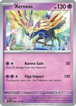 Xerneas - Surging Sparks - #88 - Pokemon TCG card