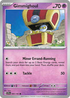 Gimmighoul - Surging Sparks - #97 - Pokemon TCG card