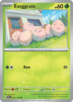 Exeggcute - Prismatic Evolutions - #1 - Pokemon TCG card