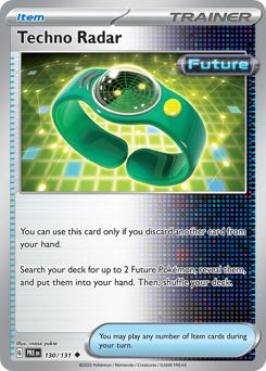 Techno Radar - Prismatic Evolutions - #130 - Pokemon TCG card