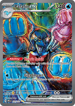 Palafin ex #151 Palafin ex - Prismatic Evolutions - #151 - Pokemon TCG card