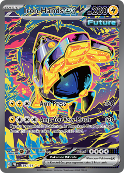 Iron Hands ex - Prismatic Evolutions - #154 - Pokemon TCG card
