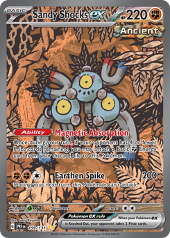 Sandy Shocks ex - Prismatic Evolutions - #159 - Pokemon TCG card