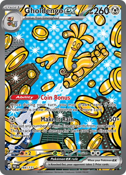 Gholdengo ex #164 Gholdengo ex - Prismatic Evolutions - #164 - Pokemon TCG card