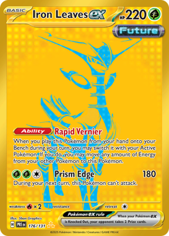 Iron Leaves ex - Prismatic Evolutions - #176 - Pokemon TCG card