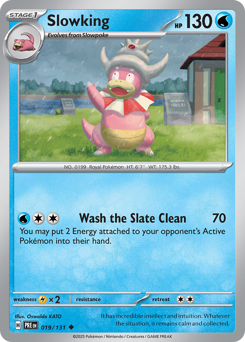 Slowking #19 Slowking - Prismatic Evolutions - #19 - Pokemon TCG card