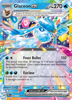 Glaceon ex - Prismatic Evolutions - #26 - Pokemon TCG card