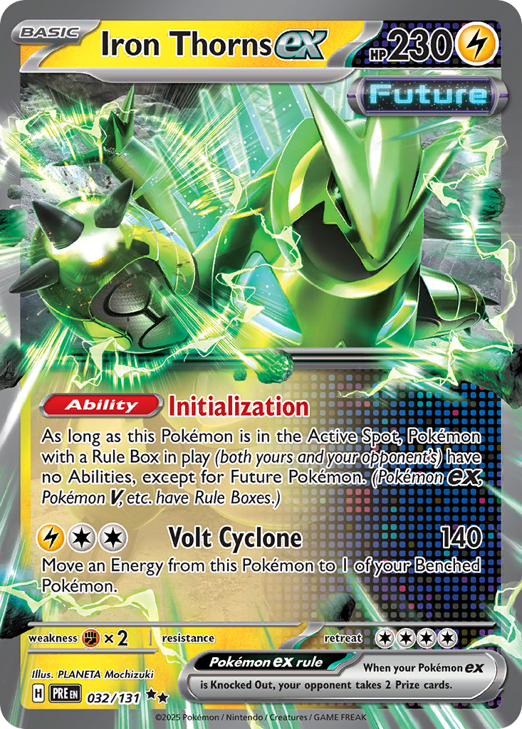 Iron Thorns ex - Prismatic Evolutions - #32 - Pokemon TCG card