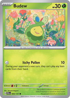 Budew - Prismatic Evolutions - #4 - Pokemon TCG card