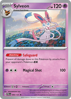 Sylveon #40 Sylveon - Prismatic Evolutions - #40 - Pokemon TCG card