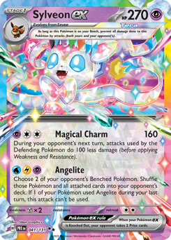 Sylveon ex #41 Sylveon ex - Prismatic Evolutions - #41 - Pokemon TCG card