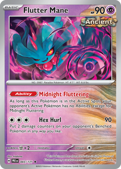 Flutter Mane #43 Flutter Mane - Prismatic Evolutions - #43 - Pokemon TCG card