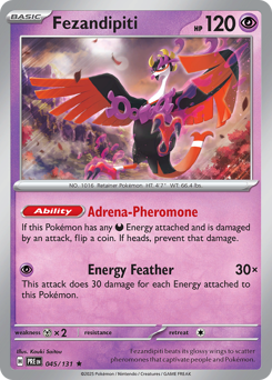 Fezandipiti - Prismatic Evolutions - #45 - Pokemon TCG card