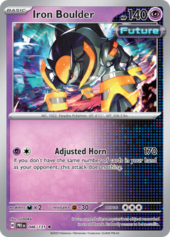 Iron Boulder - Prismatic Evolutions - #46 - Pokemon TCG card