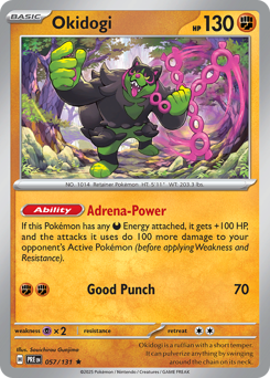 Okidogi #57 Okidogi - Prismatic Evolutions - #57 - Pokemon TCG card