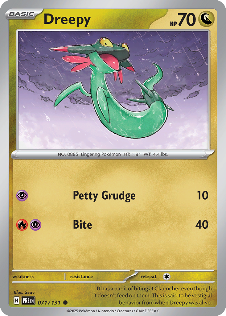 Dreepy - Prismatic Evolutions - #71 - Pokemon TCG card