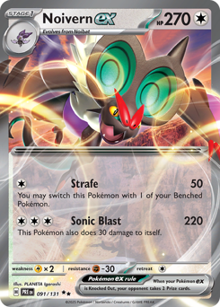 Noivern ex - Prismatic Evolutions - #91 - Pokemon TCG card