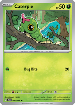 Caterpie - Journey Together - #1 - Pokemon TCG card