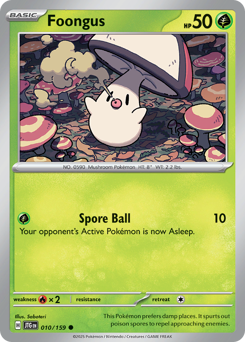 Foongus #10 Foongus - Journey Together - #10 - Pokemon TCG card