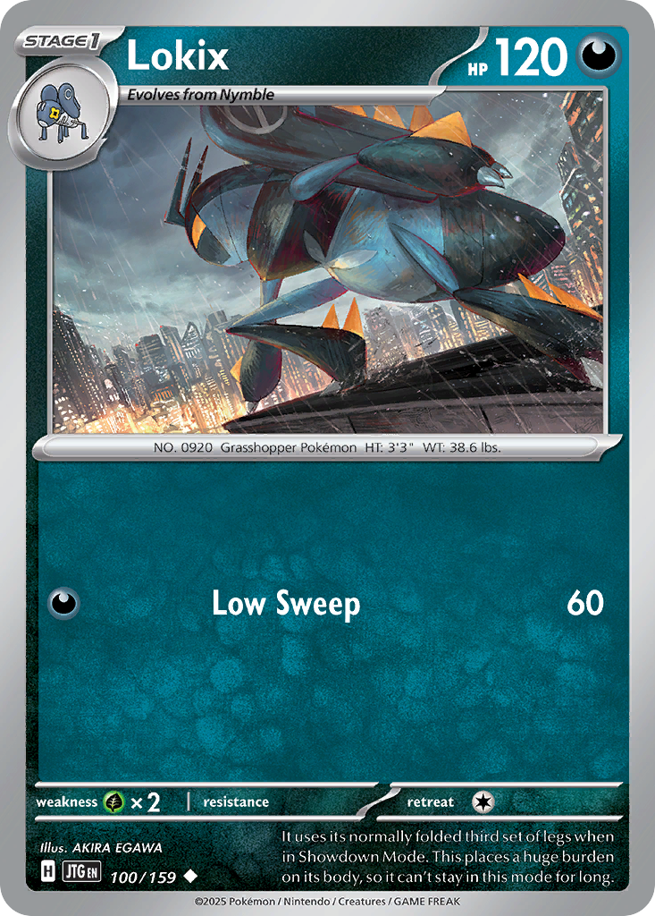 Lokix - Journey Together - #100 - Pokemon TCG card