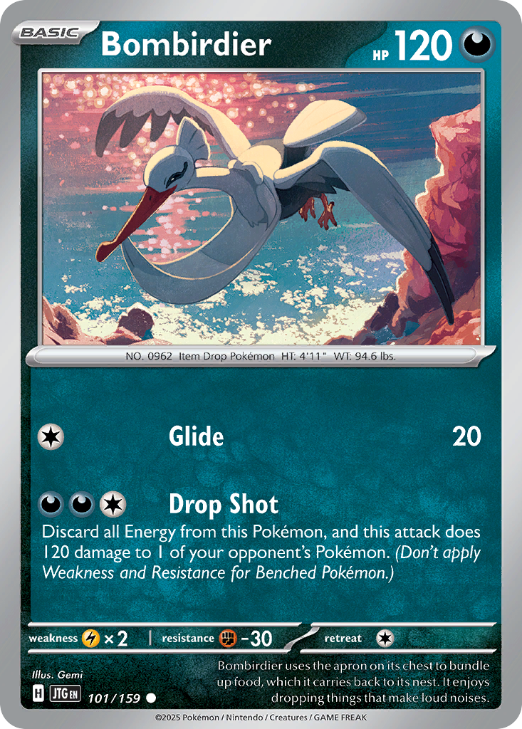 Bombirdier - Journey Together - #101 - Pokemon TCG card