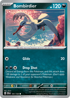 Bombirdier - Journey Together - #101 - Pokemon TCG card