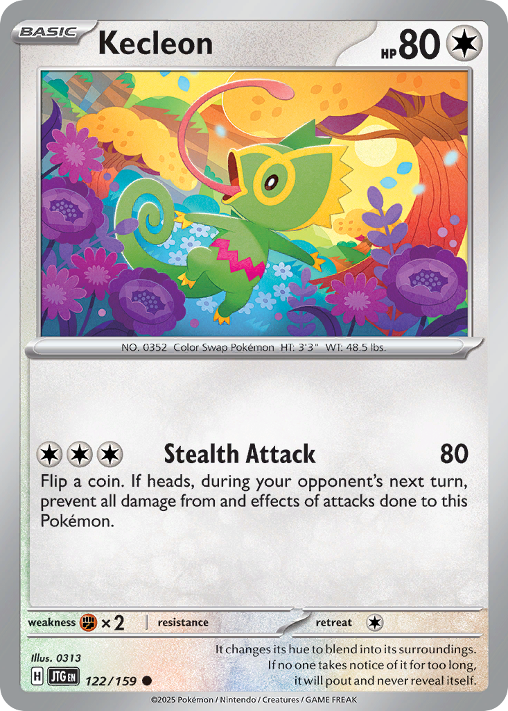 Kecleon - Journey Together - #122 - Pokemon TCG card