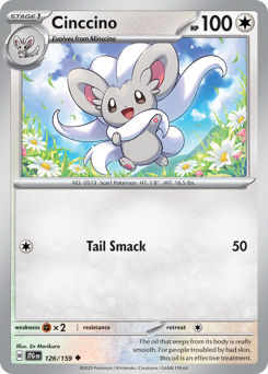 Cinccino - Journey Together - #126 - Pokemon TCG card