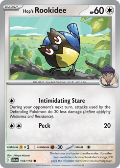 Hop's Rookidee - Journey Together - #133 - Pokemon TCG card