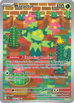 Maractus #160 Maractus - Journey Together - #160 - Pokemon TCG card