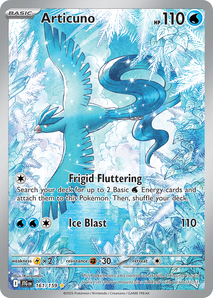 Articuno - Journey Together - #161 - Pokemon TCG card