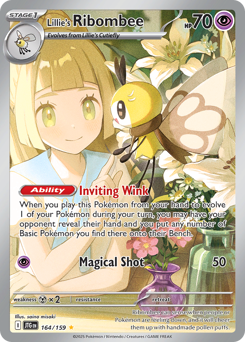 Lillie's Ribombee #164 Lillie's Ribombee - Journey Together - #164 - Pokemon TCG card