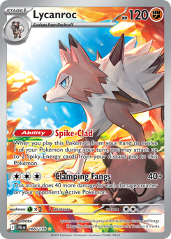 Lycanroc #166 Lycanroc - Journey Together - #166 - Pokemon TCG card