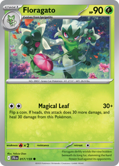 Floragato #17 Floragato - Journey Together - #17 - Pokemon TCG card