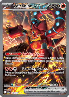 Volcanion ex #182 Volcanion ex - Journey Together - #182 - Pokemon TCG card