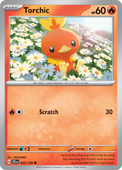 Torchic #22 Torchic - Journey Together - #22 - Pokemon TCG card
