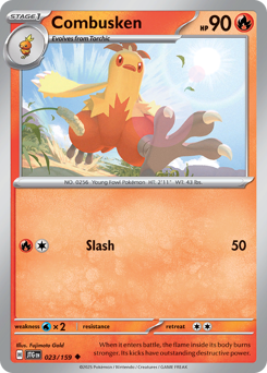 Combusken - Journey Together - #23 - Pokemon TCG card