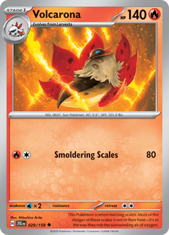 Volcarona #29 Volcarona - Journey Together - #29 - Pokemon TCG card
