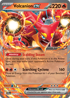 Volcanion ex #31 Volcanion ex - Journey Together - #31 - Pokemon TCG card