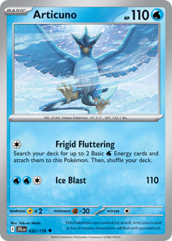 Articuno #32 Articuno - Journey Together - #32 - Pokemon TCG card