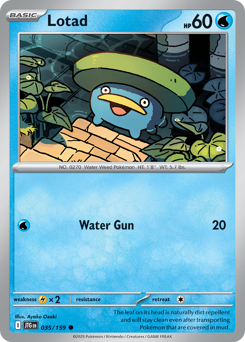 Lotad #35 Lotad - Journey Together - #35 - Pokemon TCG card